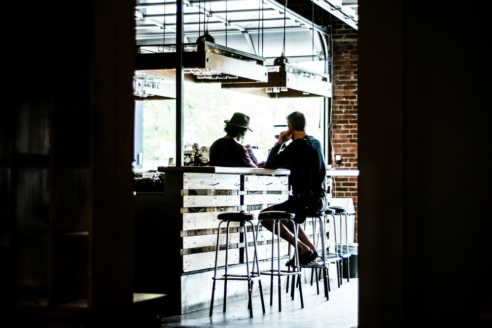 Photo of the old Iconoclast Koffiehuis location