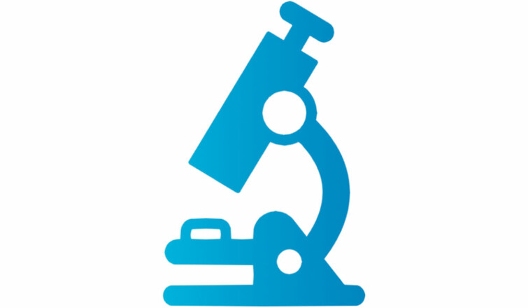 Clip art of microscope for Science Camps at King's