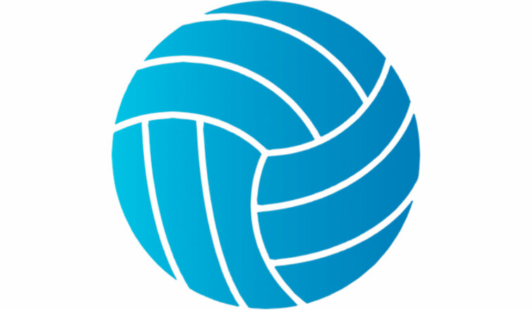 Clip art of a volleyball for Sports Summer Camps at King's